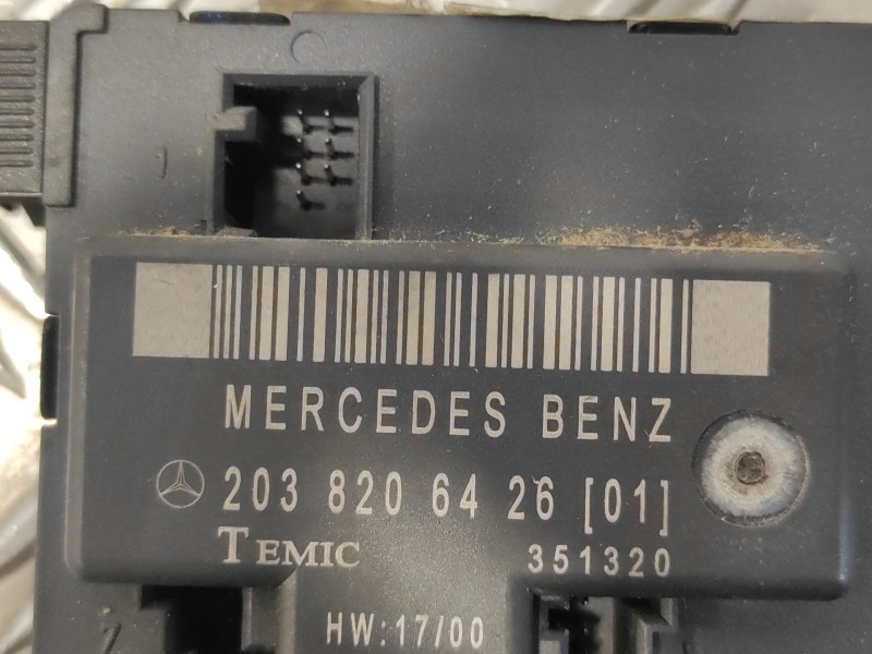 Recambio de modulo electronico para mercedes-benz clase c (w203) berlina 2.2 cdi cat referencia OEM IAM 2038206426  