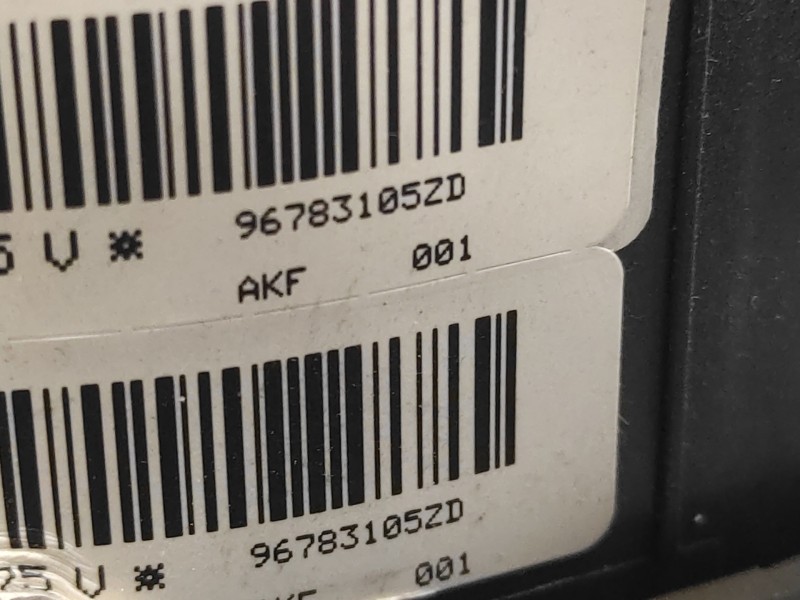 Recambio de airbag delantero izquierdo para peugeot 308 1.6 blue-hdi fap referencia OEM IAM 96783105ZD  