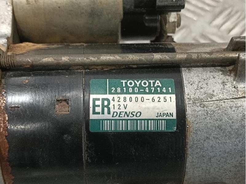 Recambio de motor arranque para toyota iq referencia OEM IAM 2810047141  4280006251