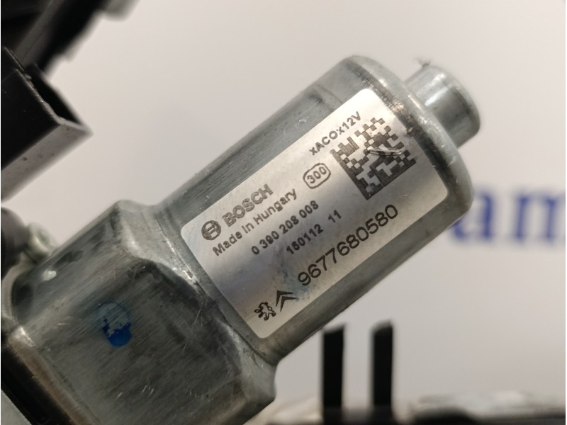 Recambio de motor limpia trasero para peugeot 308 1.6 blue-hdi fap referencia OEM IAM 9677680580  0390208008