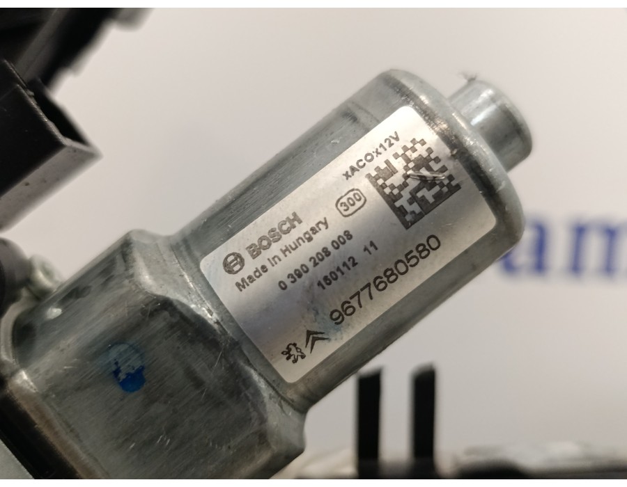 Recambio de motor limpia trasero para peugeot 308 1.6 blue-hdi fap referencia OEM IAM 9677680580  0390208008