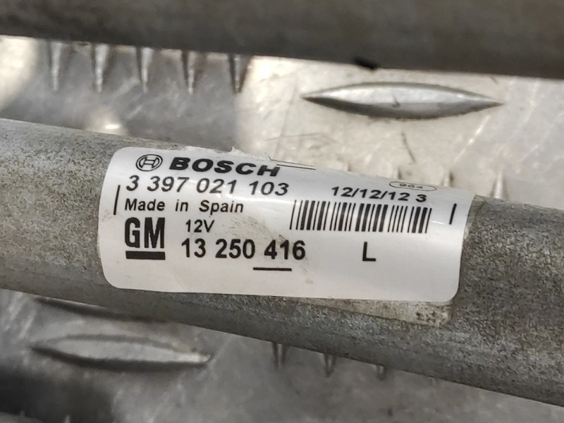 Recambio de motor limpia delantero para opel meriva b 1.7 16v cdti referencia OEM IAM 3397021103  13250416