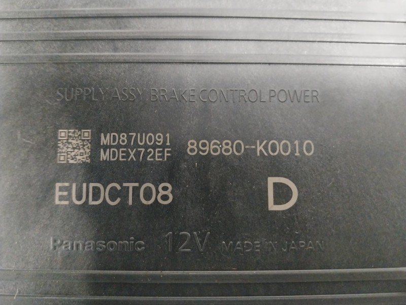 Recambio de modulo electronico para toyota yaris (xpa1f/mxph11/chxnbw) hybrid 1.5cc referencia OEM IAM 89680K0010  