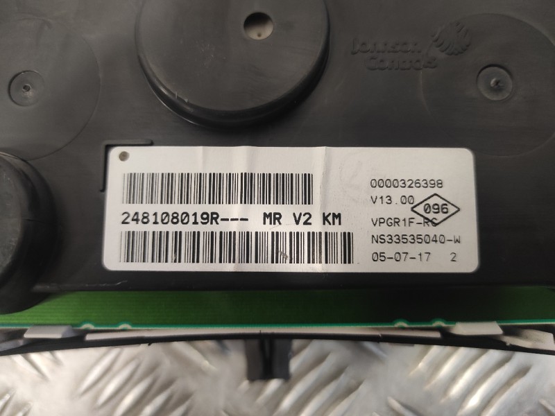 Recambio de cuadro instrumentos para dacia lodgy 1.2 16v tce cat referencia OEM IAM 248108019R  