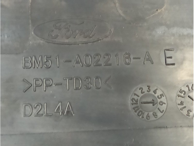 Recambio de torpedo para ford focus lim. (cb8) 1.6 tdci cat referencia OEM IAM BM51A02216A  