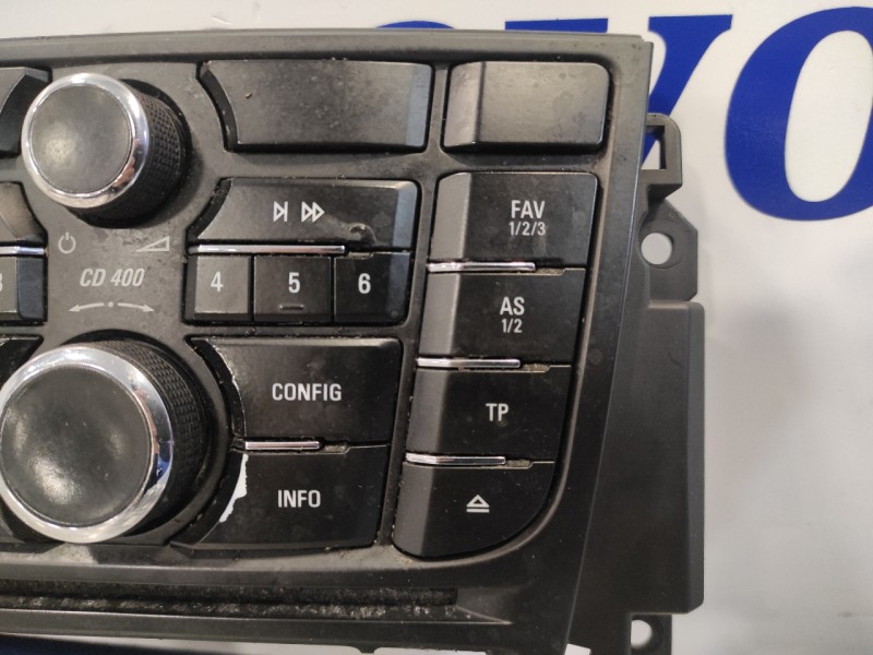 Recambio de sistema audio / radio cd para opel meriva b 1.7 16v cdti referencia OEM IAM 13362776  