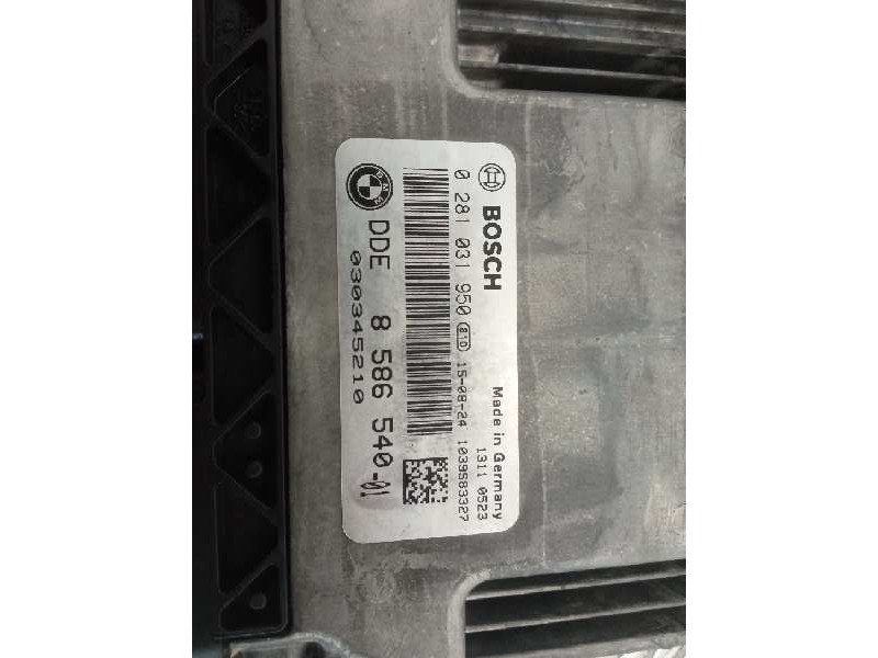 Recambio de centralita motor uce para bmw serie x6m (f86) referencia OEM IAM 0281031950  8586540
