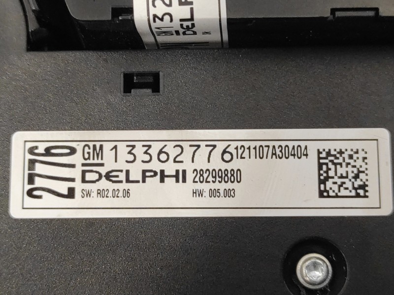 Recambio de sistema audio / radio cd para opel meriva b 1.7 16v cdti referencia OEM IAM 13362776  