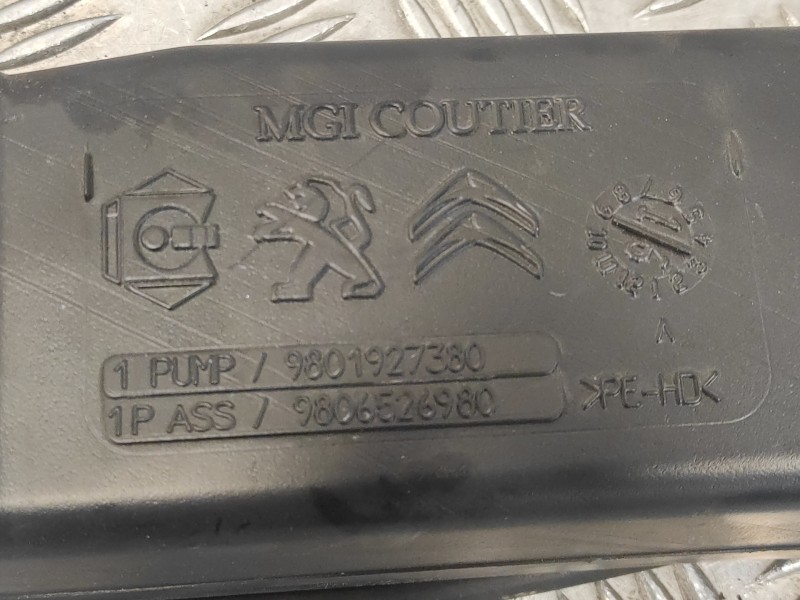 Recambio de deposito limpia para peugeot 308 1.6 blue-hdi fap referencia OEM IAM 9801927380  9806526980