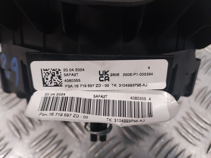 Recambio de airbag asiento delantero izquierdo para citroën c3 referencia OEM IAM 16719697ZD 5AFA2T 310499