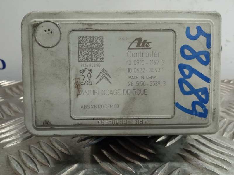 Recambio de abs para citroën c3 referencia OEM IAM 9802460680 10062230431 10091511673