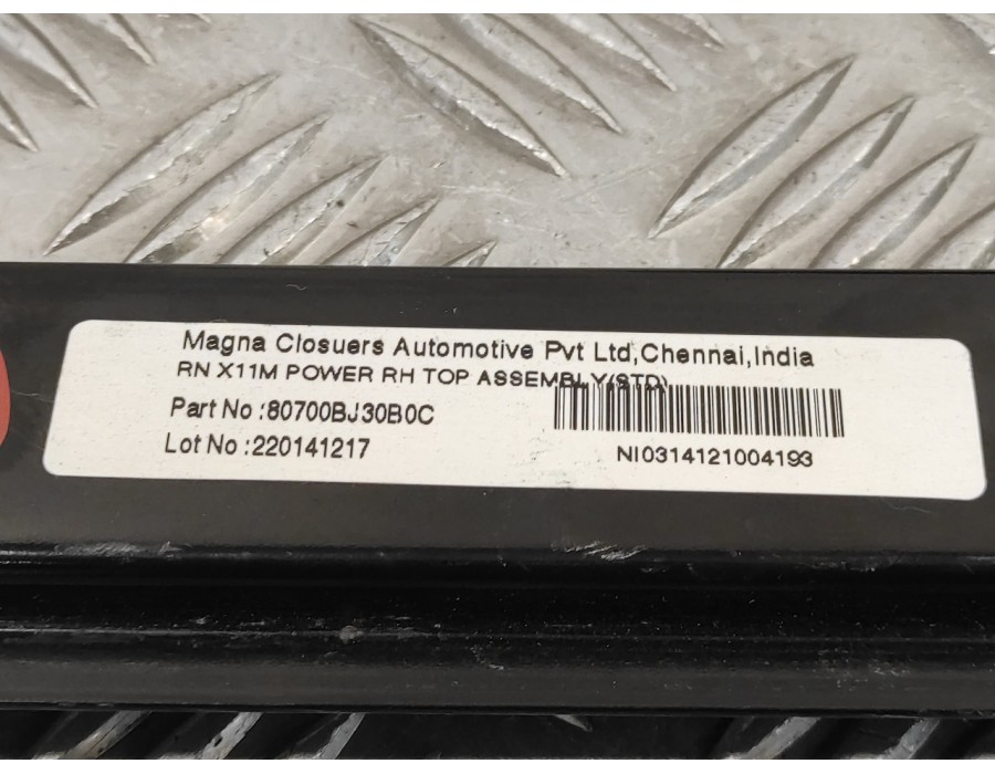 Recambio de elevalunas delantero derecho para nissan nv 200 (m20) 1.5 dci cat referencia OEM IAM 80700BJ30B0C  80730BJ30A