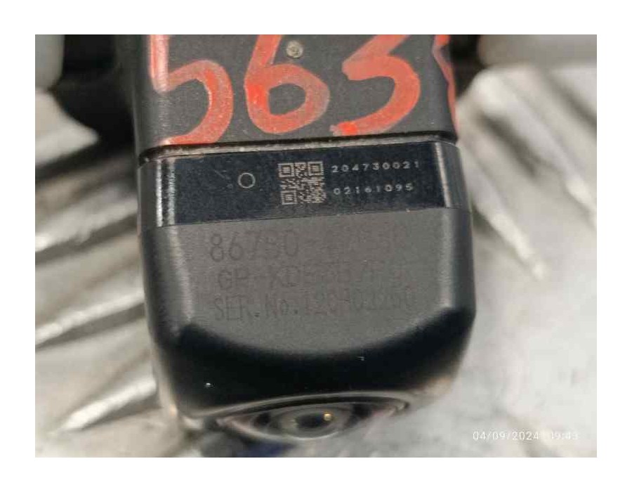 Recambio de camara trasera para toyota rav4 referencia OEM IAM 867B042030  