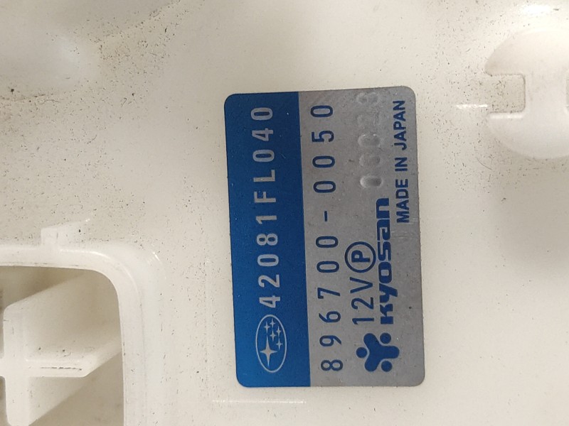 Recambio de aforador para subaru xv (g5) sport plus referencia OEM IAM 42081FL040  8967000050