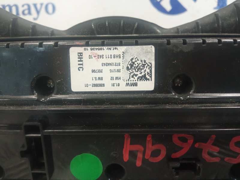 Recambio de mando climatizador para bmw mini (f56) referencia OEM IAM 938389201 18543610 5HB01124210