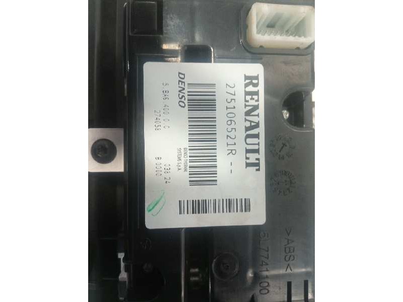 Recambio de mando climatizador para nissan interstar m1 fm referencia OEM IAM 275106521R  