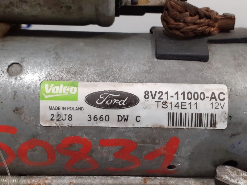 Recambio de motor arranque para ford fiesta (cb1) trend referencia OEM IAM 8V2111000AC  TS14E11