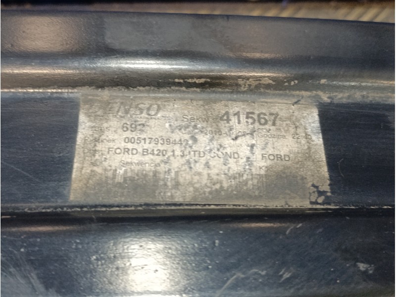 Recambio de refuerzo paragolpes delantero para ford ka (ccu) 1.3 tdci cat referencia OEM IAM   