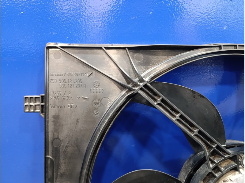 Recambio de electroventilador para seat leon (5f1) 1.6 tdi referencia OEM IAM 5Q0121205 A62539114 5Q0121207H