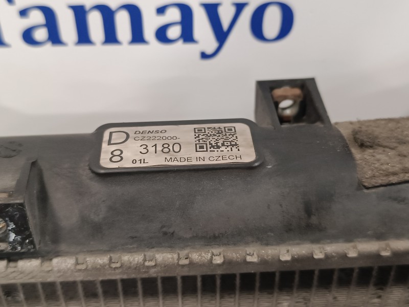 Recambio de radiador agua para chevrolet matiz 0.8 cat referencia OEM IAM CZ222000  