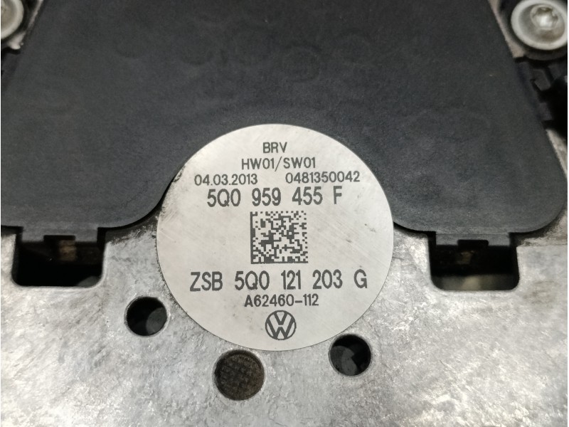 Recambio de electroventilador para seat leon (5f1) 1.6 tdi referencia OEM IAM 5Q0121205 A62539114 5Q0121207H