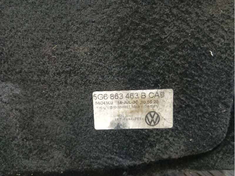 Recambio de bandeja trasera para volkswagen golf vii (5g1, bq1, be1, be2) 1.4 gte hybrid referencia OEM IAM 5G6863463B  