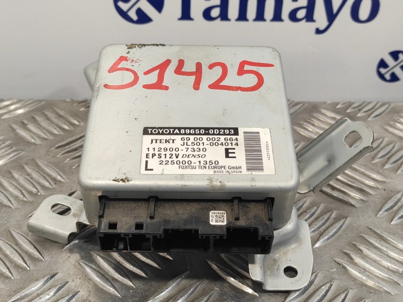 Recambio de centralita dirección para toyota yaris 1.3 16v cat referencia OEM IAM 896500D293 1129007330 6900002664