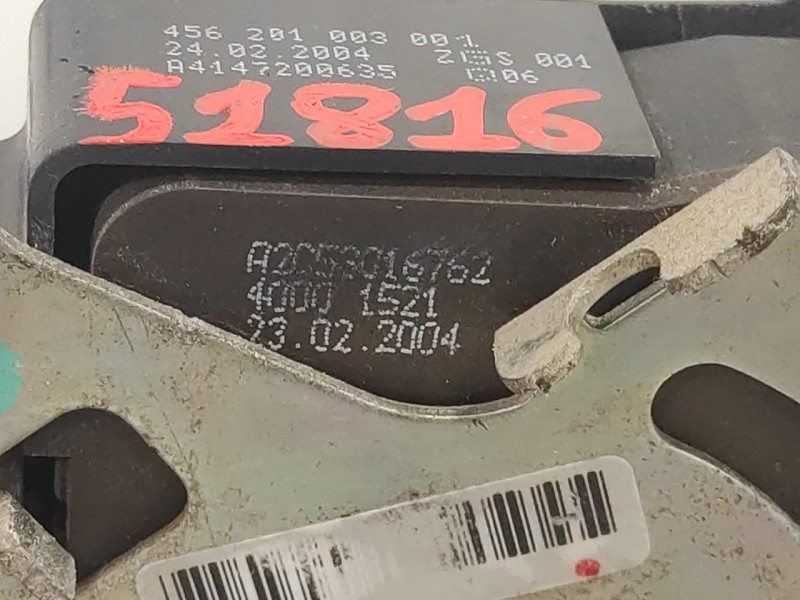 Recambio de cerradura puerta delantera izquierda para mercedes-benz vaneo (w414) furgoneta compacta referencia OEM IAM 456201003