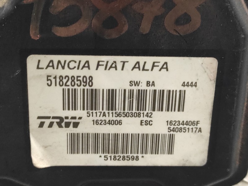 Recambio de abs para alfa romeo brera (177) 2.4 jtd cat referencia OEM IAM 51828598  16234006