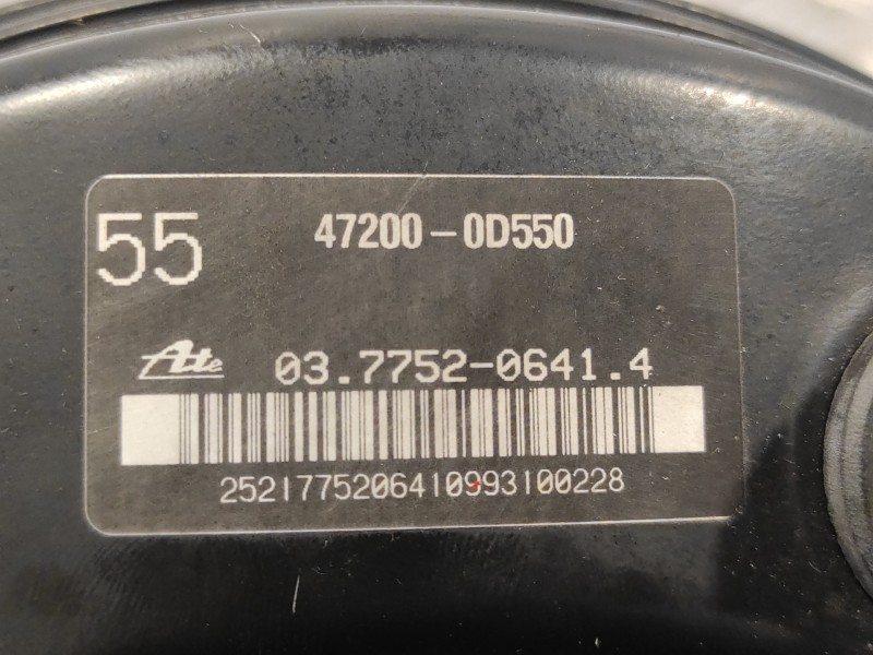 Recambio de servofreno para toyota yaris 1.3 16v cat referencia OEM IAM 472000D550  03775206414