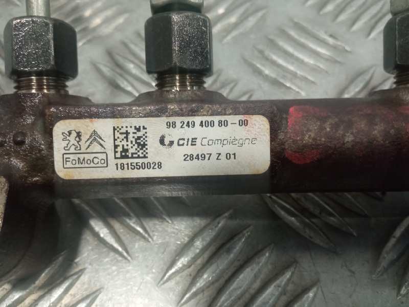 Recambio de rampa inyectora para peugeot partner kombi referencia OEM IAM 9824940080 9676643880 28497Z01