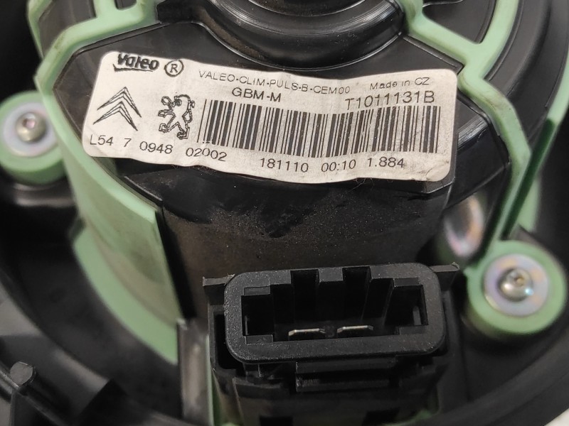 Recambio de motor calefaccion para citroën c4 lim. 1.6 hdi fap referencia OEM IAM T1011131B  T1011034D