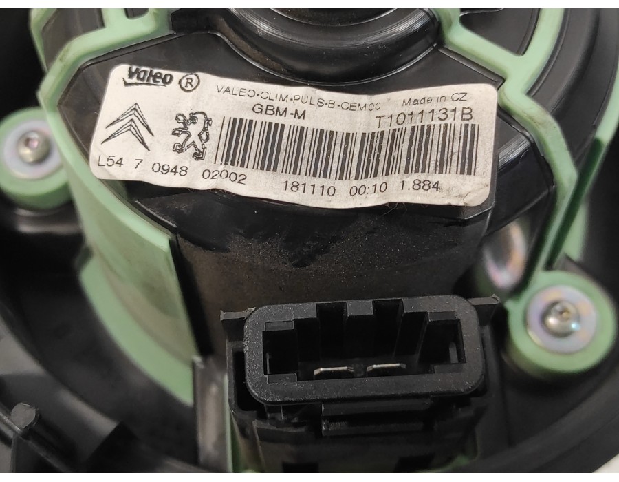 Recambio de motor calefaccion para citroën c4 lim. 1.6 hdi fap referencia OEM IAM T1011131B  T1011034D