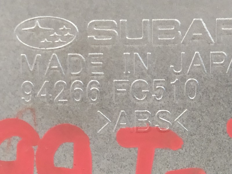 Recambio de mando elevalunas trasero izquierdo para subaru forester s12 xs classic referencia OEM IAM 94266FG510  