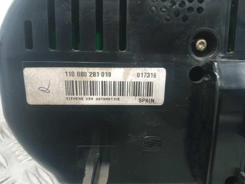Recambio de cuadro instrumentos para seat leon (1p1) referencia OEM IAM 110080281019 A2C53029632 A2C53029654