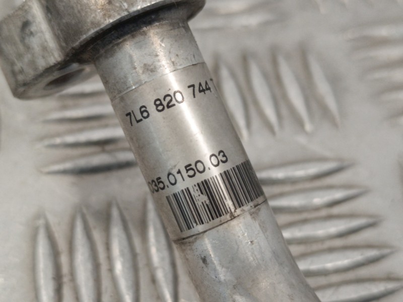 Recambio de tubos aire acondicionado para volkswagen touareg (7la) 2.5 tdi referencia OEM IAM 7L6820744T  035015003