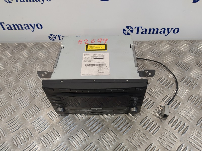 Recambio de sistema audio / radio cd para subaru forester s12 xs classic referencia OEM IAM 86201SC440  