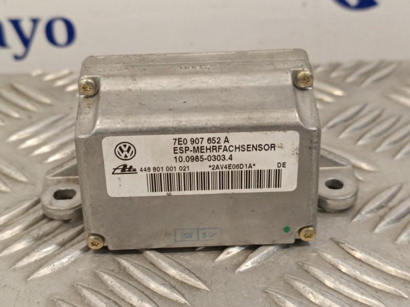 Recambio de centralita esp para volkswagen touareg (7la) 2.5 tdi referencia OEM IAM 7E0907652A 448801001021 10098503034
