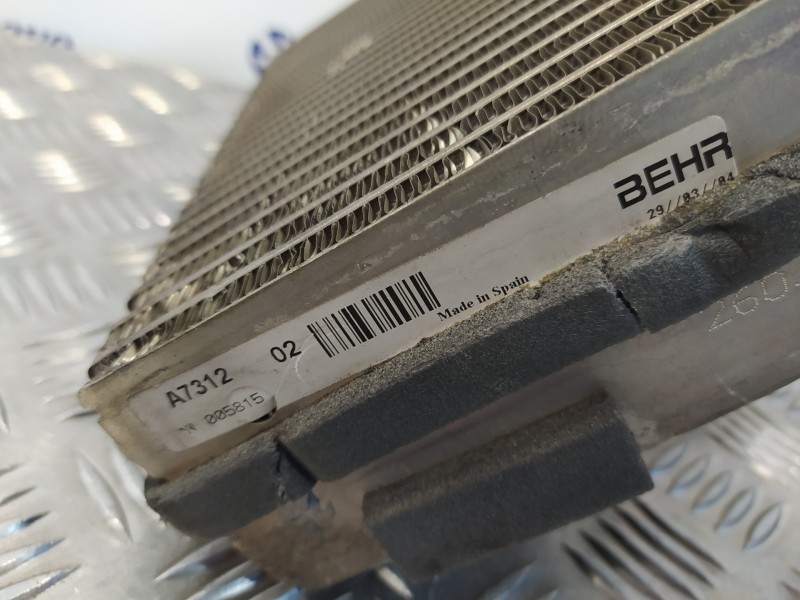 Recambio de evaporador aire acondicionado para opel zafira a 2.0 dti referencia OEM IAM A7312  
