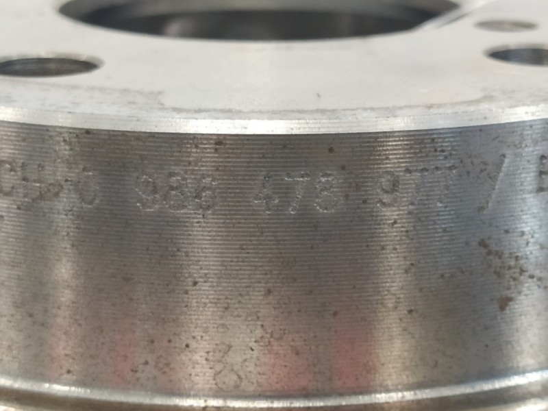 Recambio de disco freno delantero para subaru forester s12 xs classic referencia OEM IAM 0986478977  