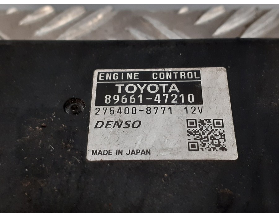 Recambio de centralita motor uce para toyota prius (nhw30) 1.8 16v cat referencia OEM IAM 8966147210  2754008771