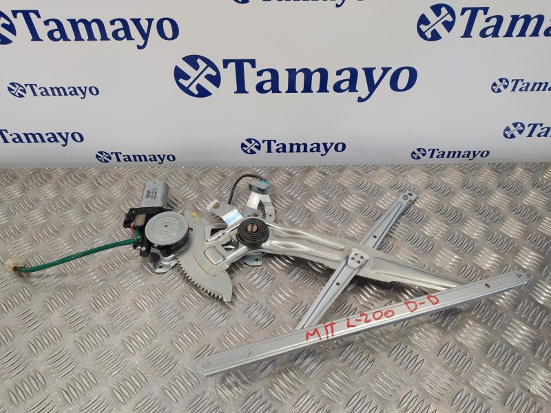 Recambio de elevalunas delantero derecho para mitsubishi l 200 (k6/7) referencia OEM IAM MR144596  0621006526