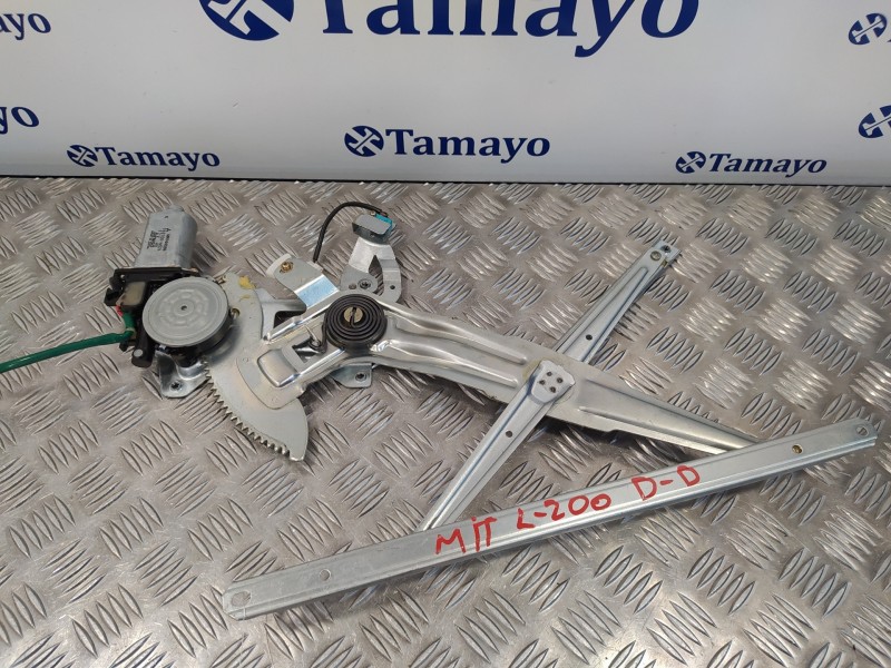 Recambio de elevalunas delantero derecho para mitsubishi l 200 (k6/7) referencia OEM IAM MR144596  0621006526