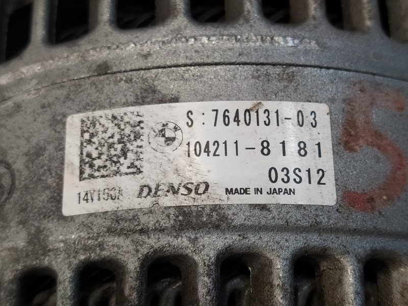 Recambio de alternador para bmw serie 2 gran tourer (f46) referencia OEM IAM  764013103 1042118181