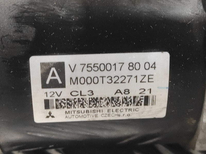 Recambio de motor arranque para peugeot 308 1.6 16v referencia OEM IAM 75500178004 V75500178004 M000T32271ZE