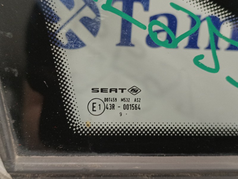 Recambio de luna custodia delantera derecha para seat ibiza sc (6j1) 1.4 tdi referencia OEM IAM   