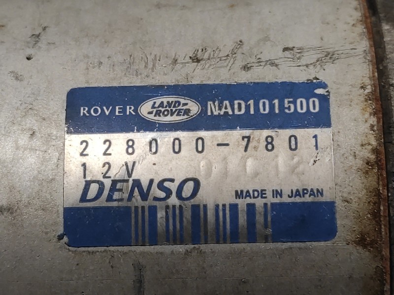 Recambio de motor arranque para mg serie 75 tourer (rj) 2.0 16v cdt referencia OEM IAM 2280007801  