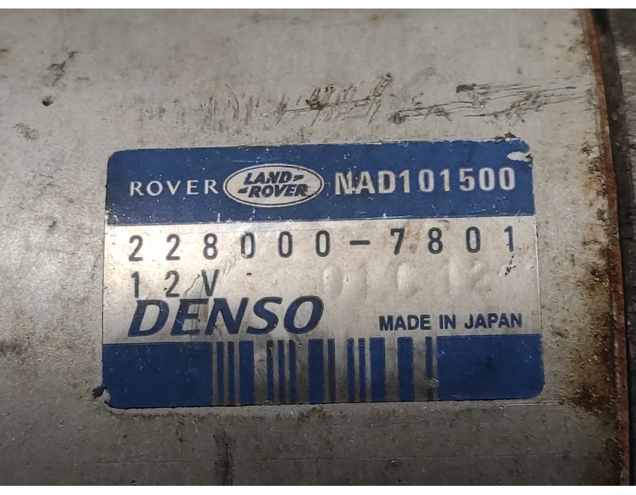 Recambio de motor arranque para mg serie 75 tourer (rj) 2.0 16v cdt referencia OEM IAM 2280007801  