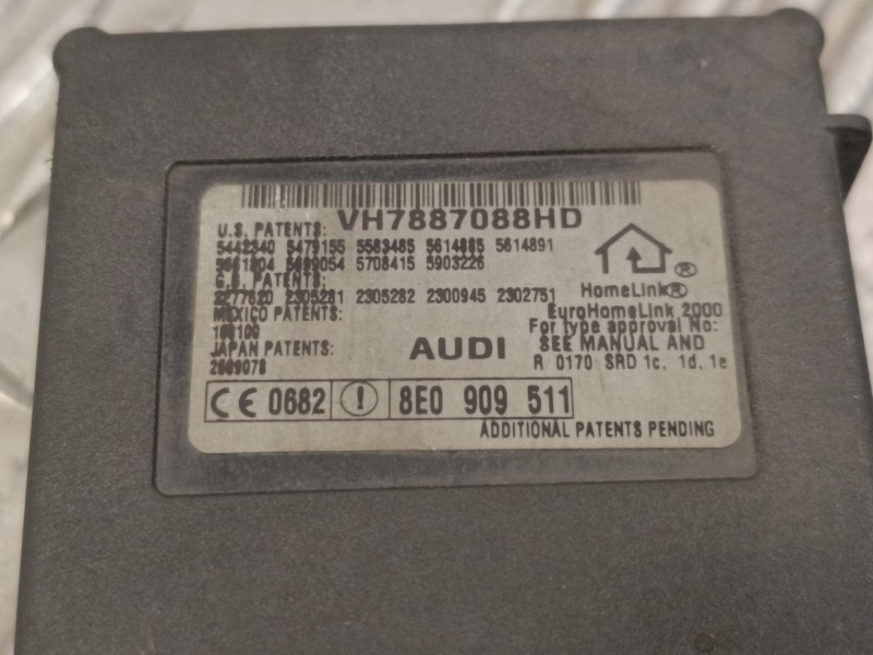 Recambio de modulo electronico para audi a4 avant (8e) 1.9 tdi referencia OEM IAM 8E0909511  