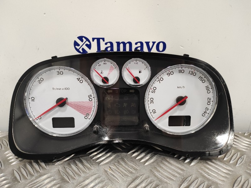 Recambio de cuadro instrumentos para peugeot 307 berlina (s2) 1.6 16v cat referencia OEM IAM P9661323180 9661323180 281174477
